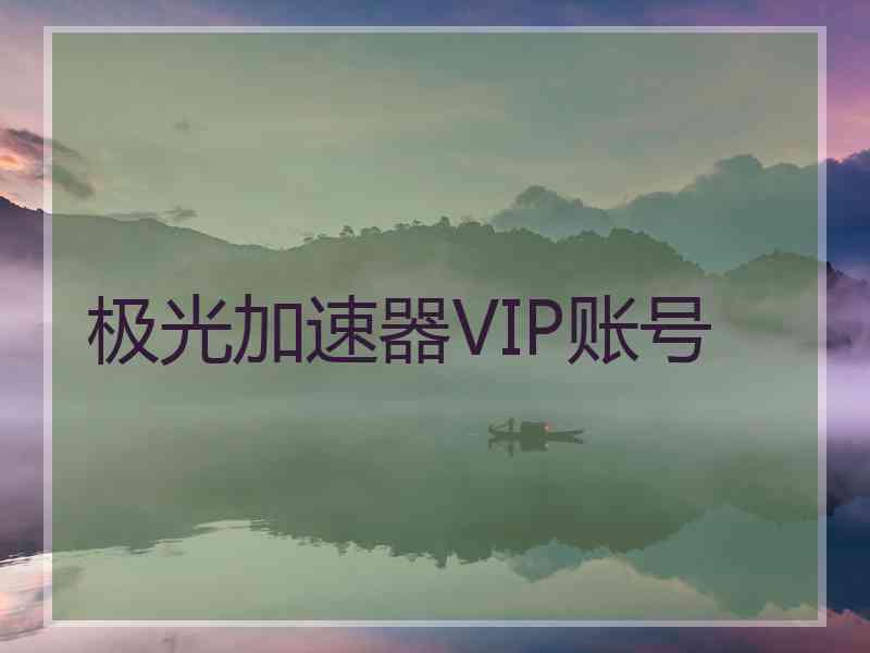 极光加速器VIP账号