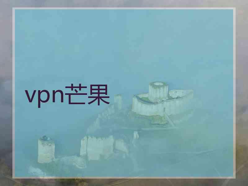 vpn芒果