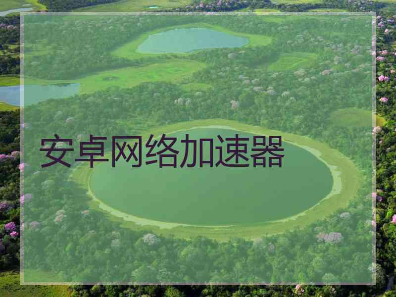 安卓网络加速器