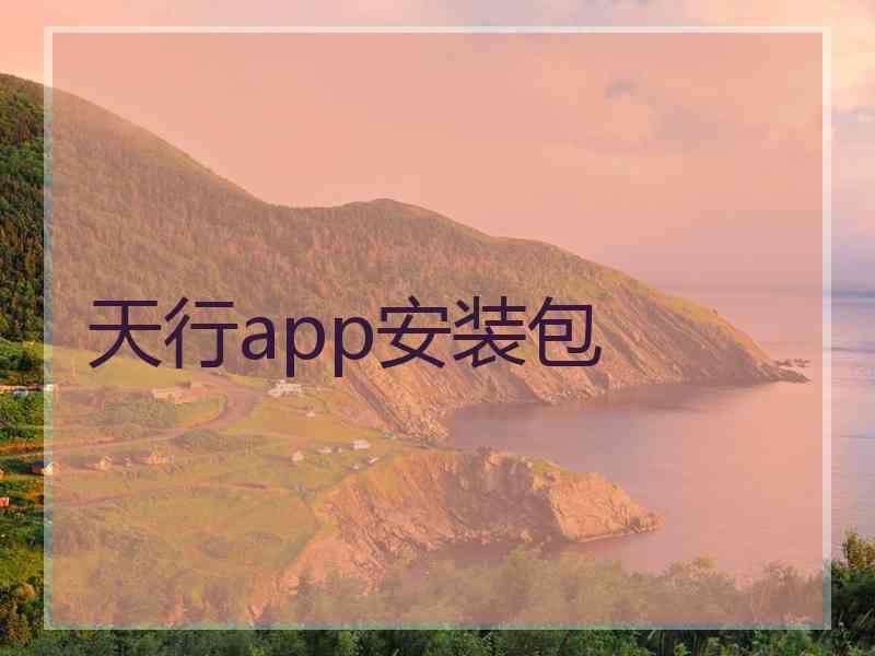 天行app安装包