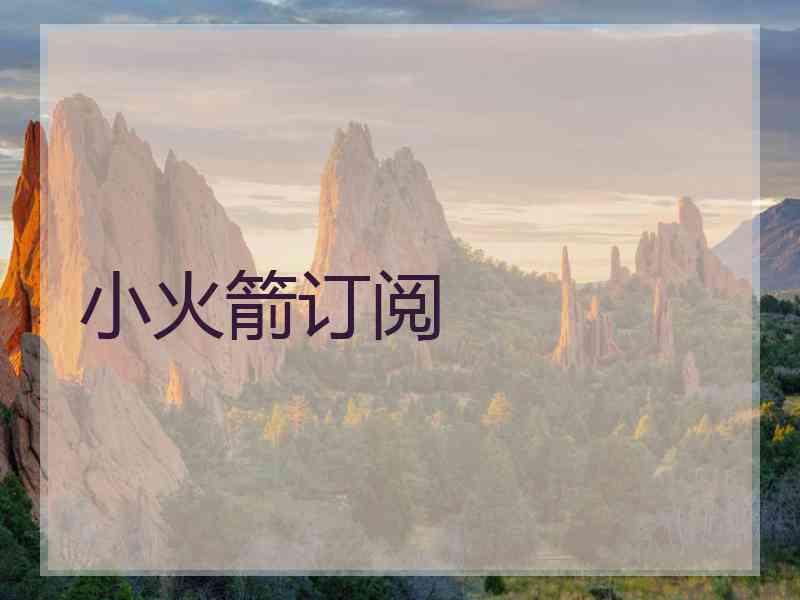 小火箭订阅
