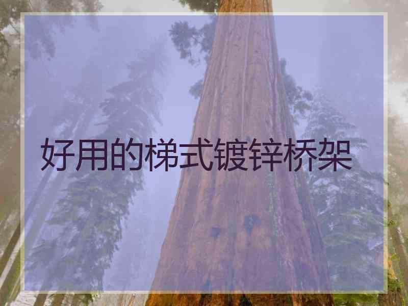 好用的梯式镀锌桥架