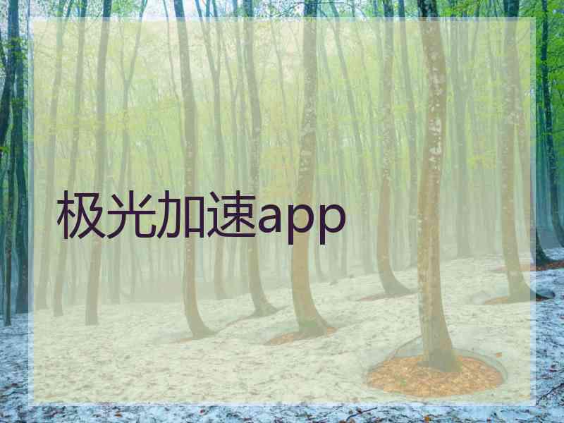 极光加速app