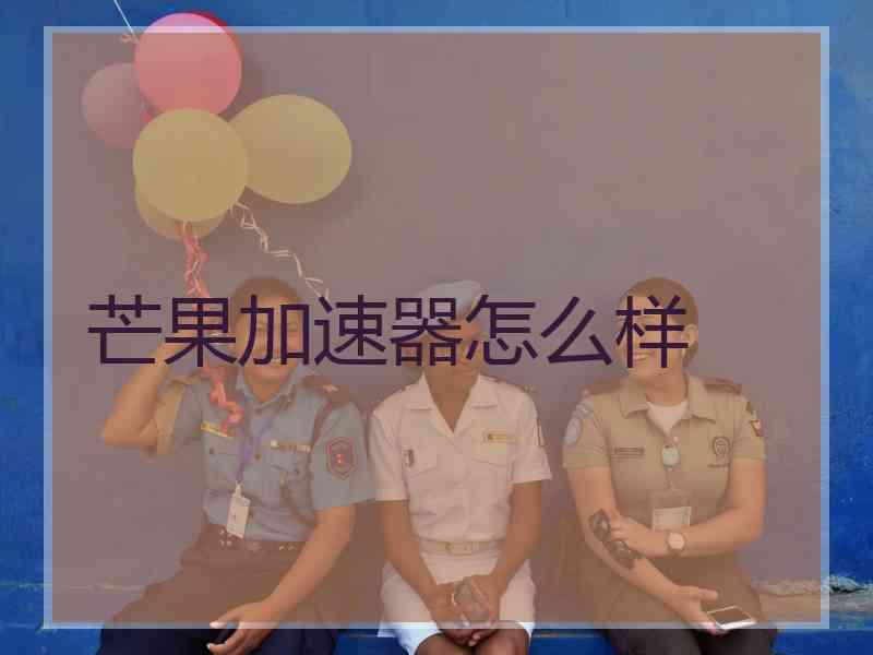 芒果加速器怎么样
