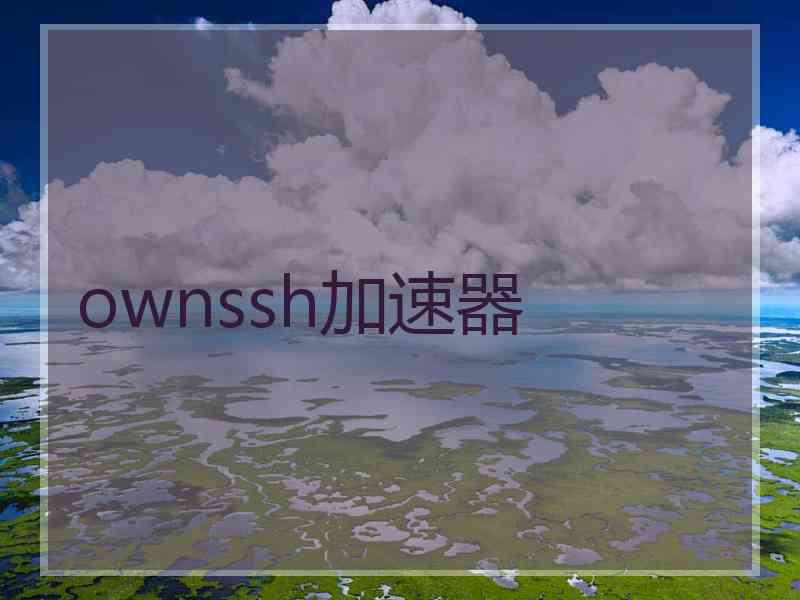 ownssh加速器