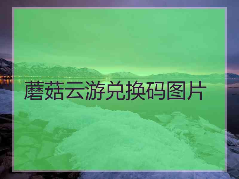 蘑菇云游兑换码图片