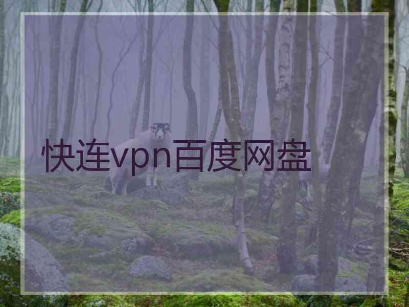 快连vpn百度网盘