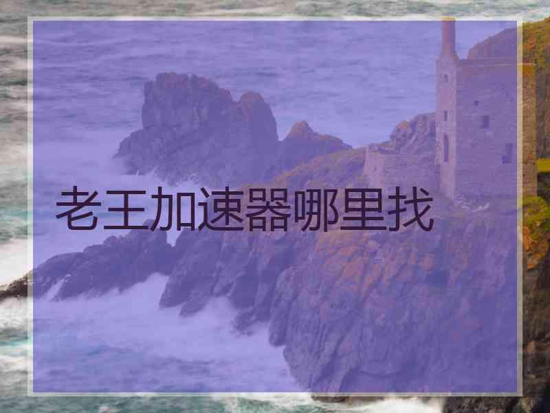 老王加速器哪里找