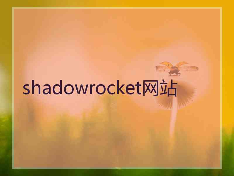 shadowrocket网站