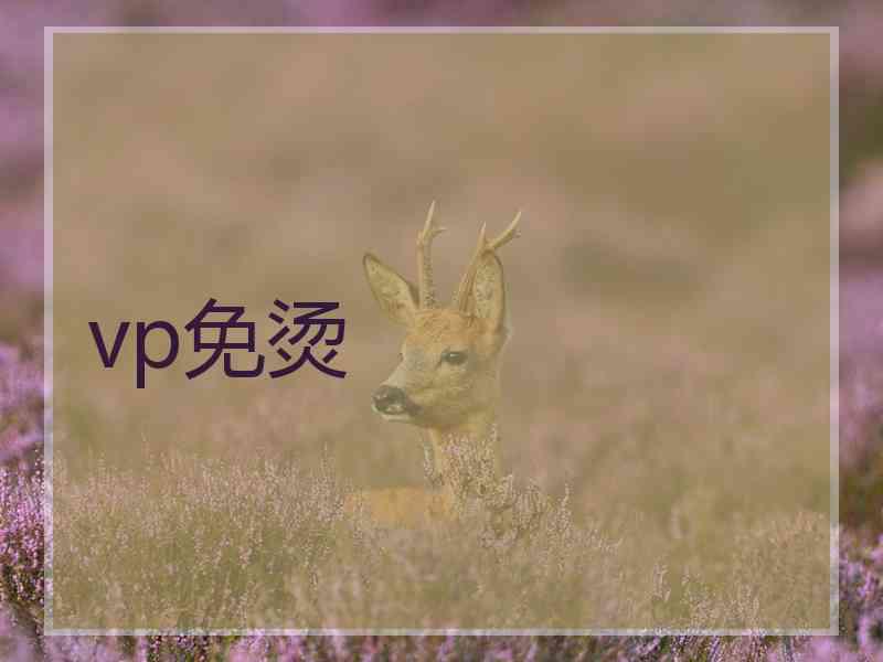 vp免烫