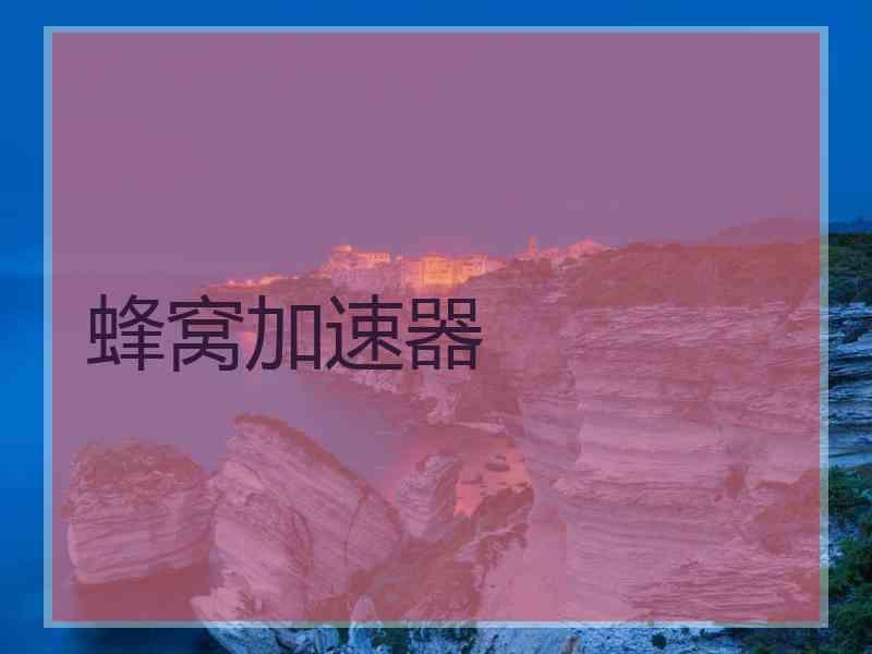 蜂窝加速器