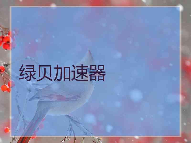 绿贝加速器