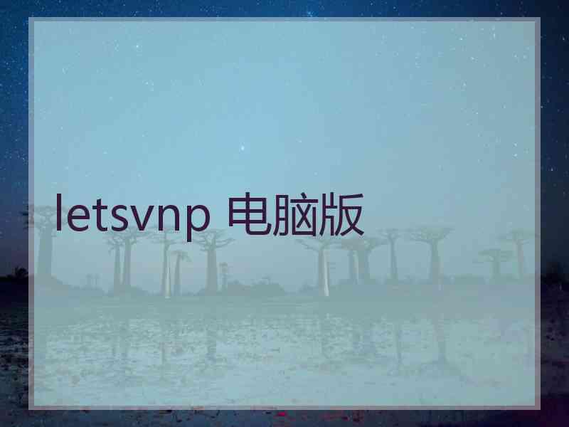 letsvnp 电脑版