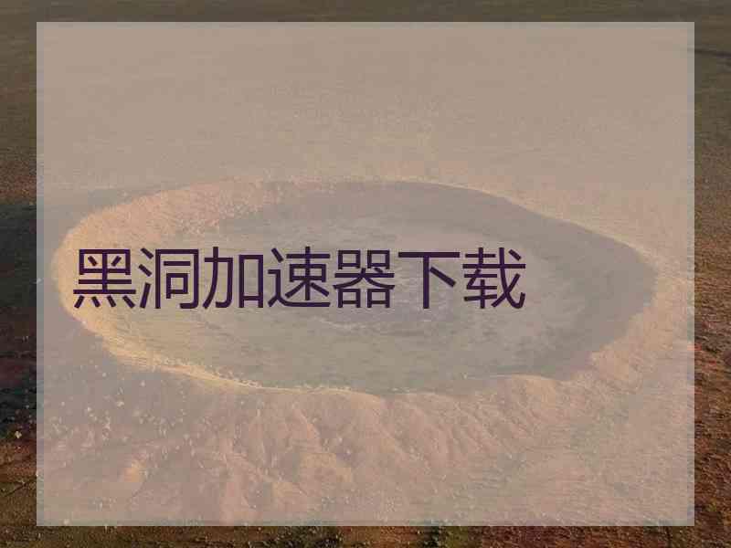 黑洞加速器下载