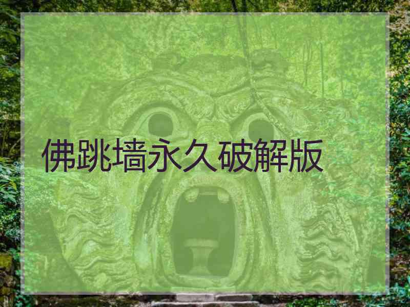 佛跳墙永久破解版