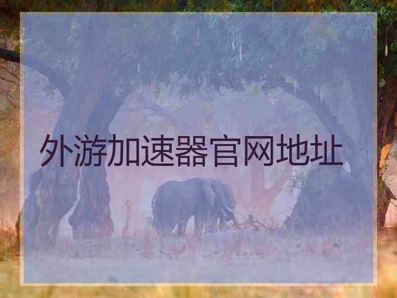 外游加速器官网地址