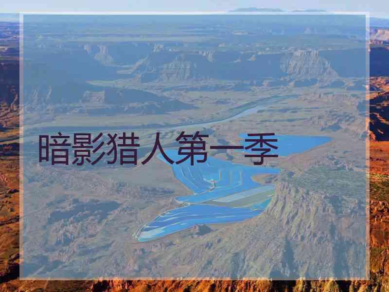 暗影猎人第一季